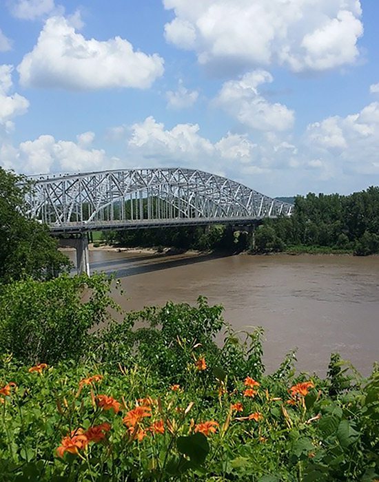 Bridge over the Missouri River