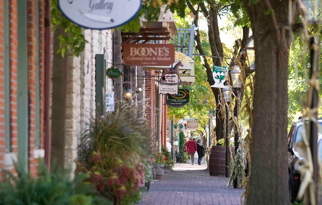 Main Street in St. Charles, MO