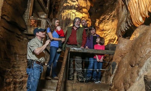 Find adventure above and below ground at Talking Rocks Cavern!