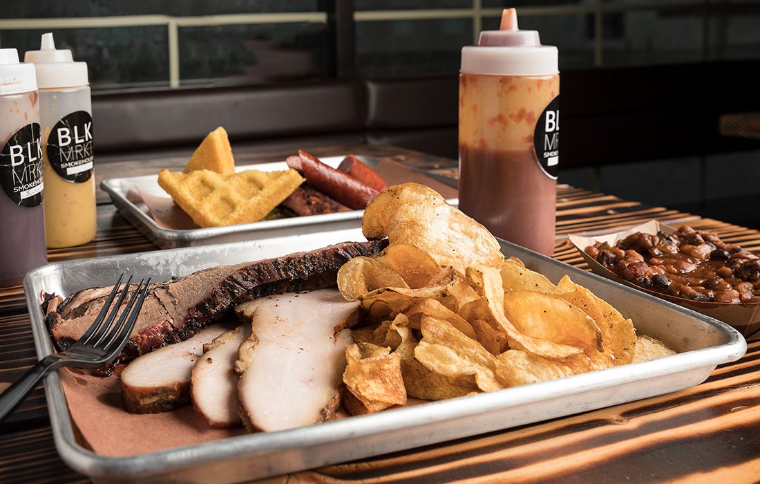 brisket and chips