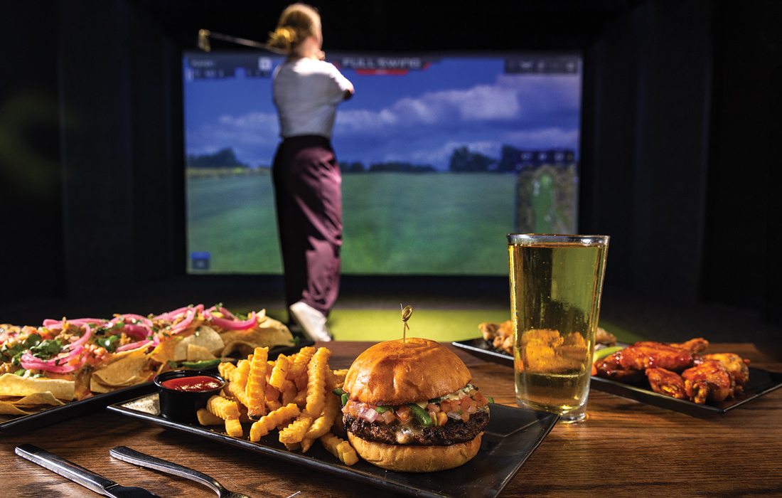 Golf and food at The Social Birdy in Branson, MO