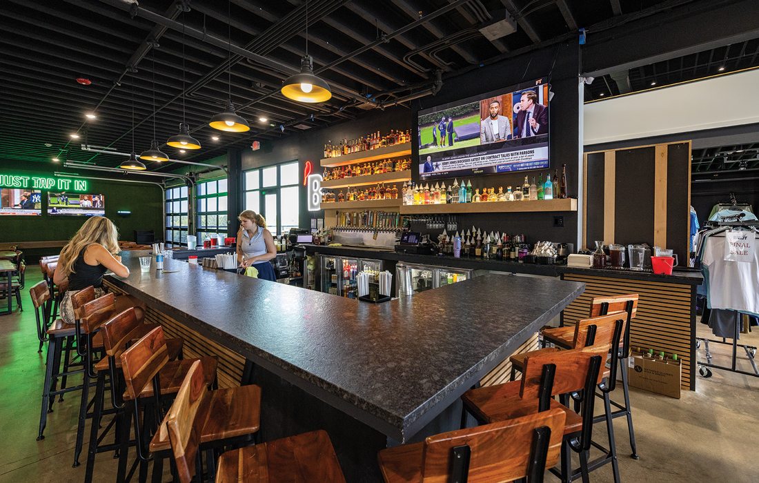 Interior bar at The Social Birdy in Branson, MO.