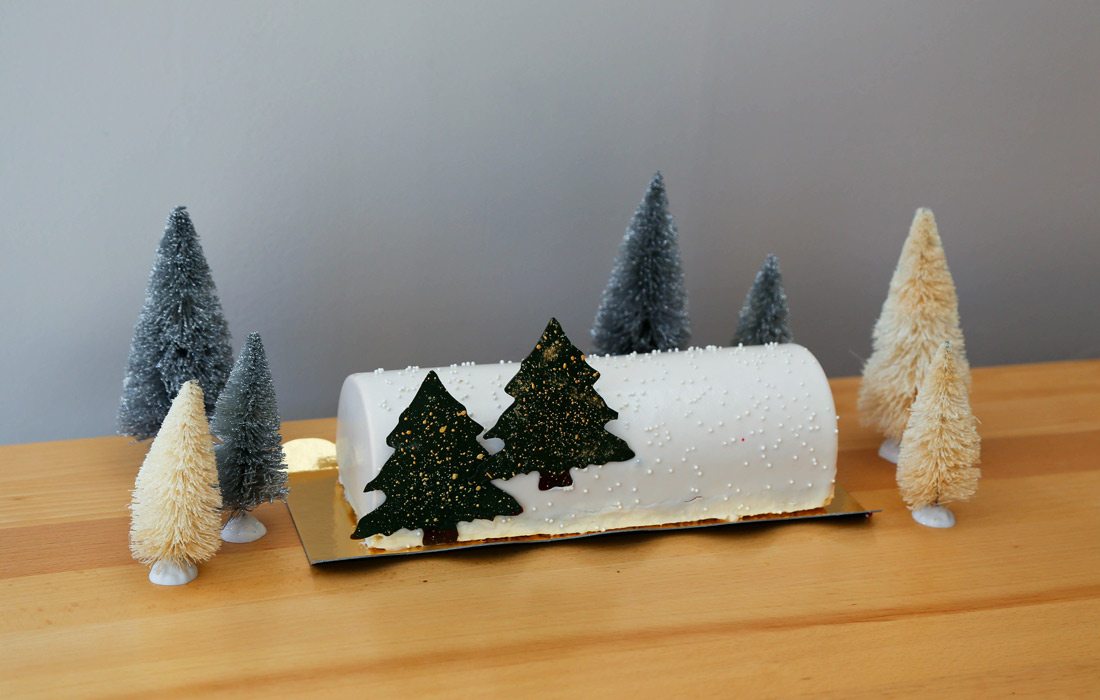 yule log cake