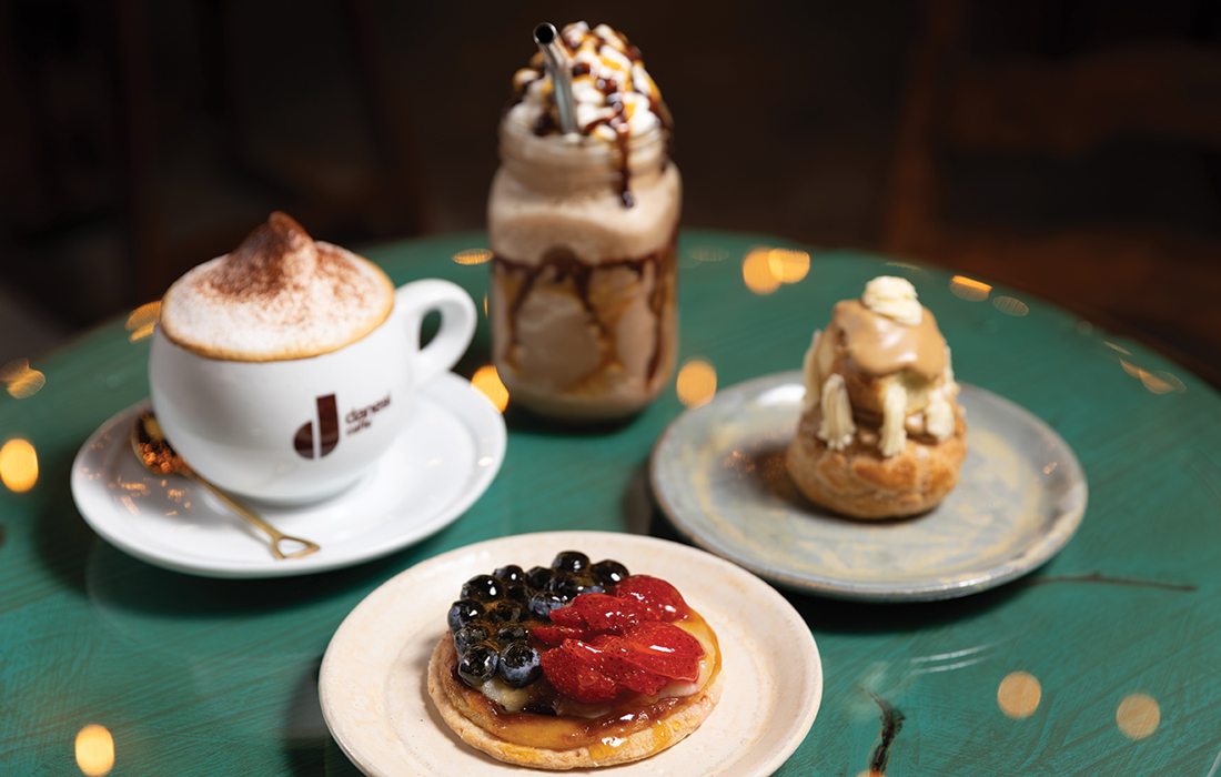 Espresso and pastries in Rogersville, MO.