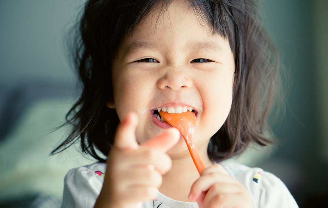 Child eating