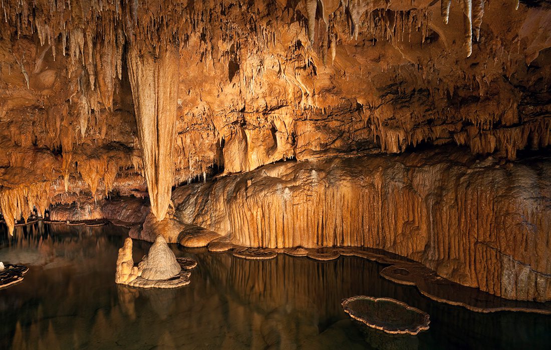 Lily Pad Room at Onondaga Cave State Park in MO