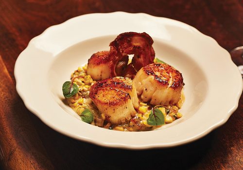 Sea Scallops at The Garrison