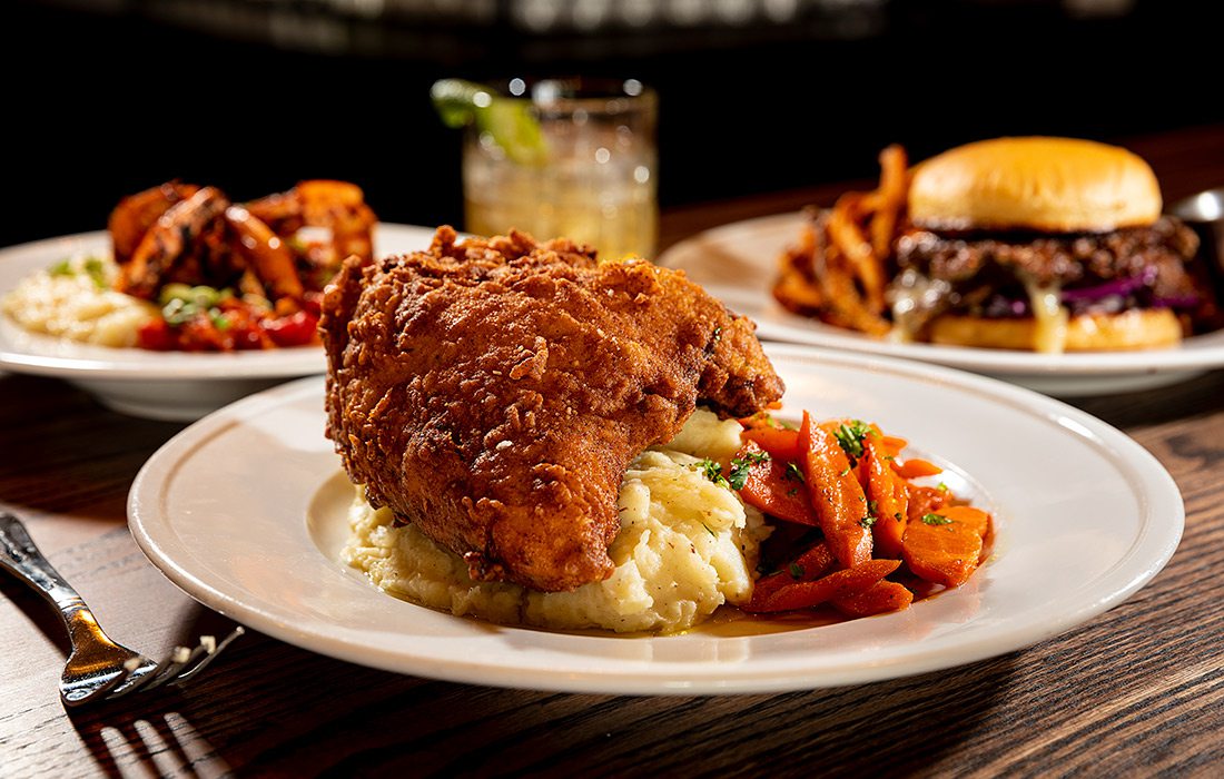 Fried chicken at The Hepcat in Springfield MO