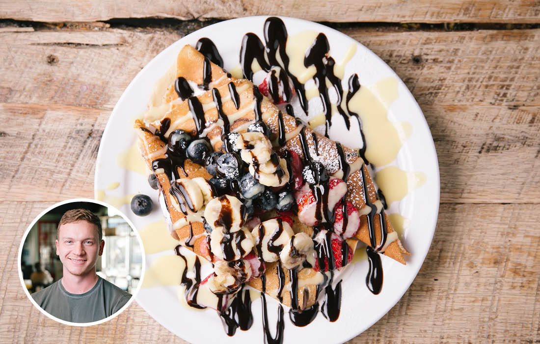 Funky Monkey Crepe from The Aviary