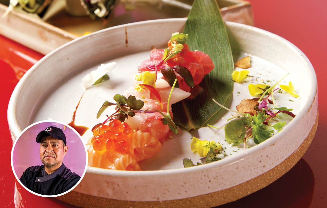 Jhon’s sashimi platter from Kai