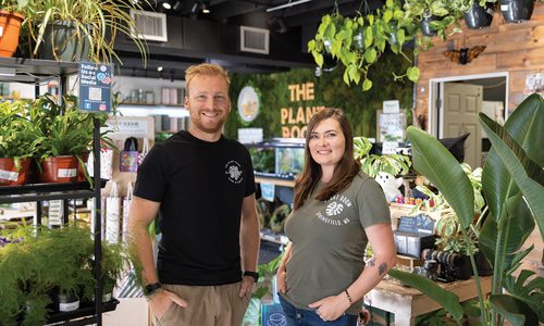 Owners of The Plant Room in Springfield, MO.