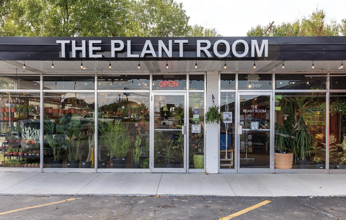 Exterior of The Plant Room in Springfield, MO