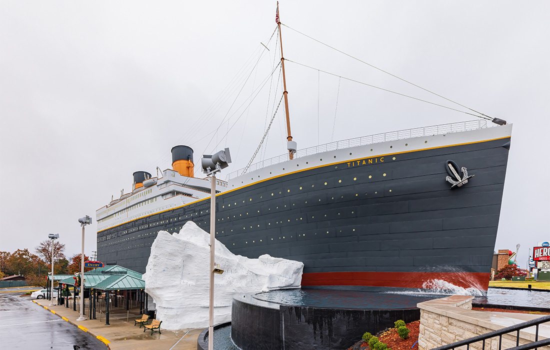 Experience Titanic Museum Attraction in a whole new way during winter.