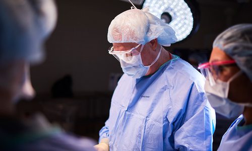 Orthopedic surgeon Dr. Brad Wyrsch at Mercy hospital in Springfield, Missouri