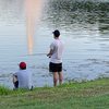 Fishing at Lions Lake in Warrensburg, MO