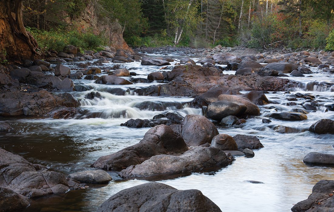 Brule River in Minnesota