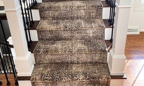 Animal Print Staircase