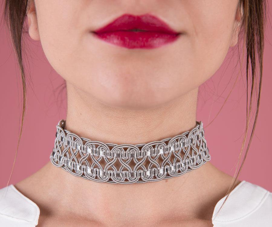 All choked up by the latest fashion-forward choker necklaces.