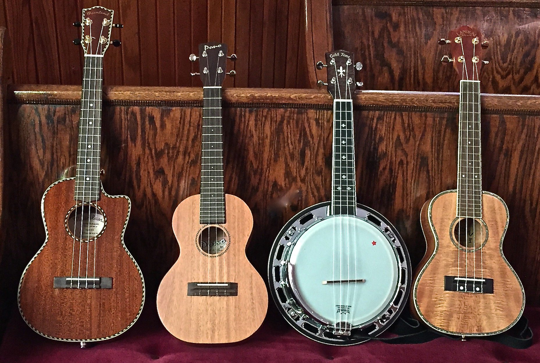 ukuleles