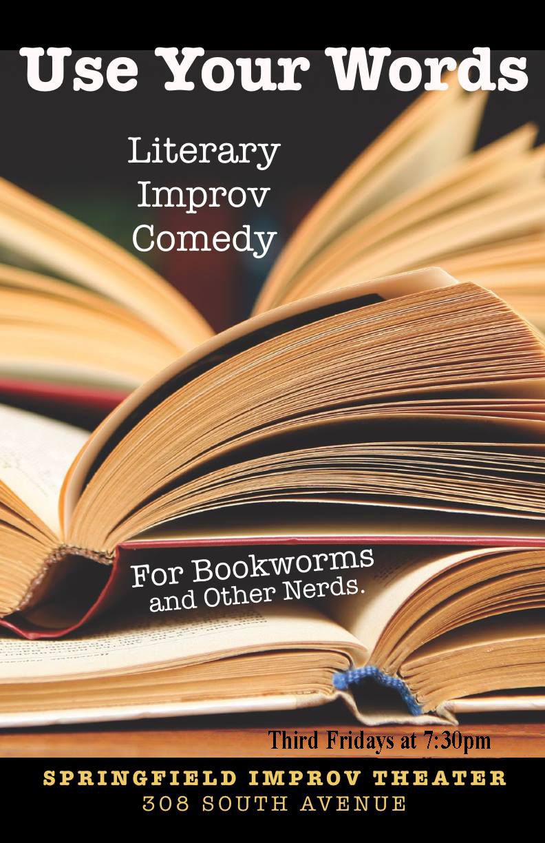 Literary improv comedy in Springfield, MO