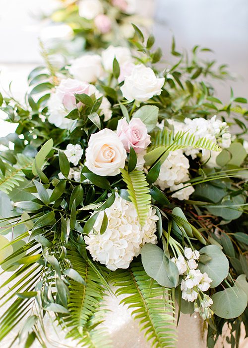 Valerie Moore's wedding bouquet