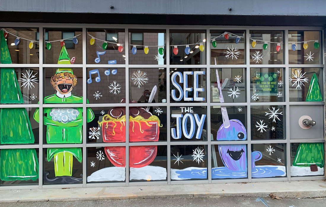 Downtown Holiday Window Displays