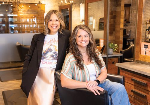 Jana Myers and Jen Liles