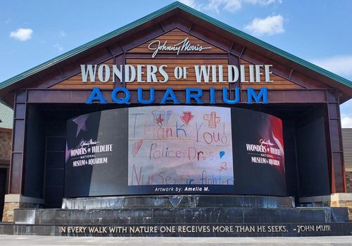 Wonders of Widlife display during shutdown