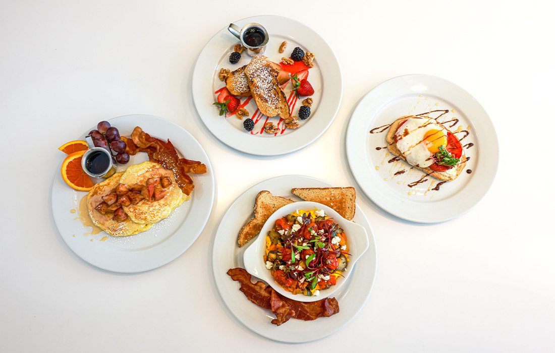 Enjoy breakfast at Walnut Street Inn.