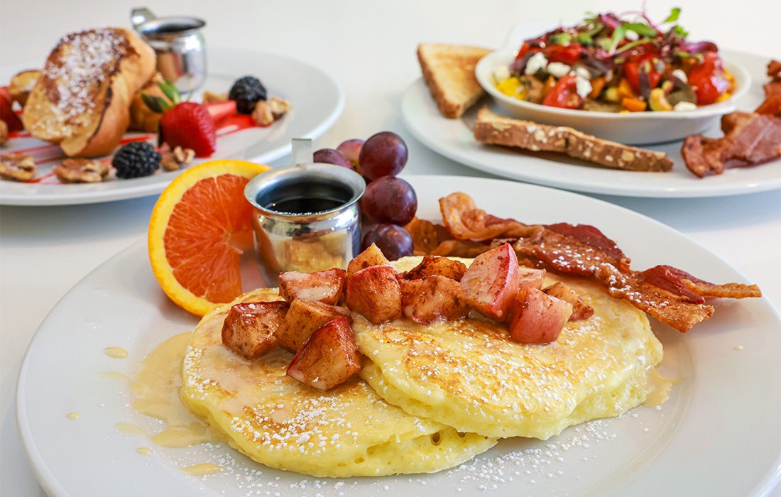 Enjoy breakfast even if you don't stay at the Walnut Street Inn.