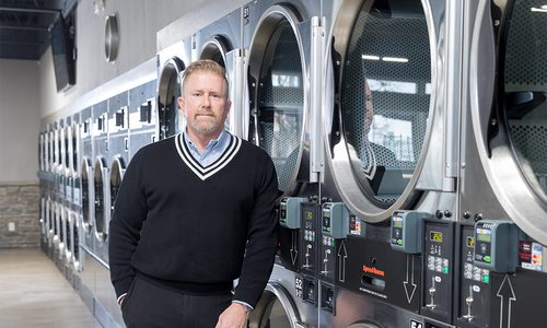 Brad Harris, owner of The Wash House Coin Laundry in Springfield, MO and Republic, MO