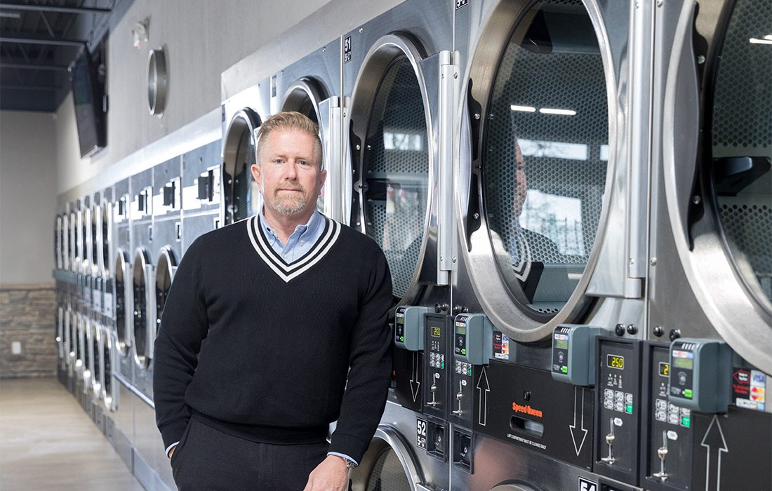 Brad Harris, owner of The Wash House Coin Laundry in Springfield, MO and Republic, MO