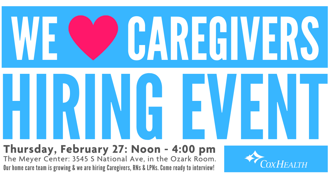 We LOVE Caregivers Hiring Event