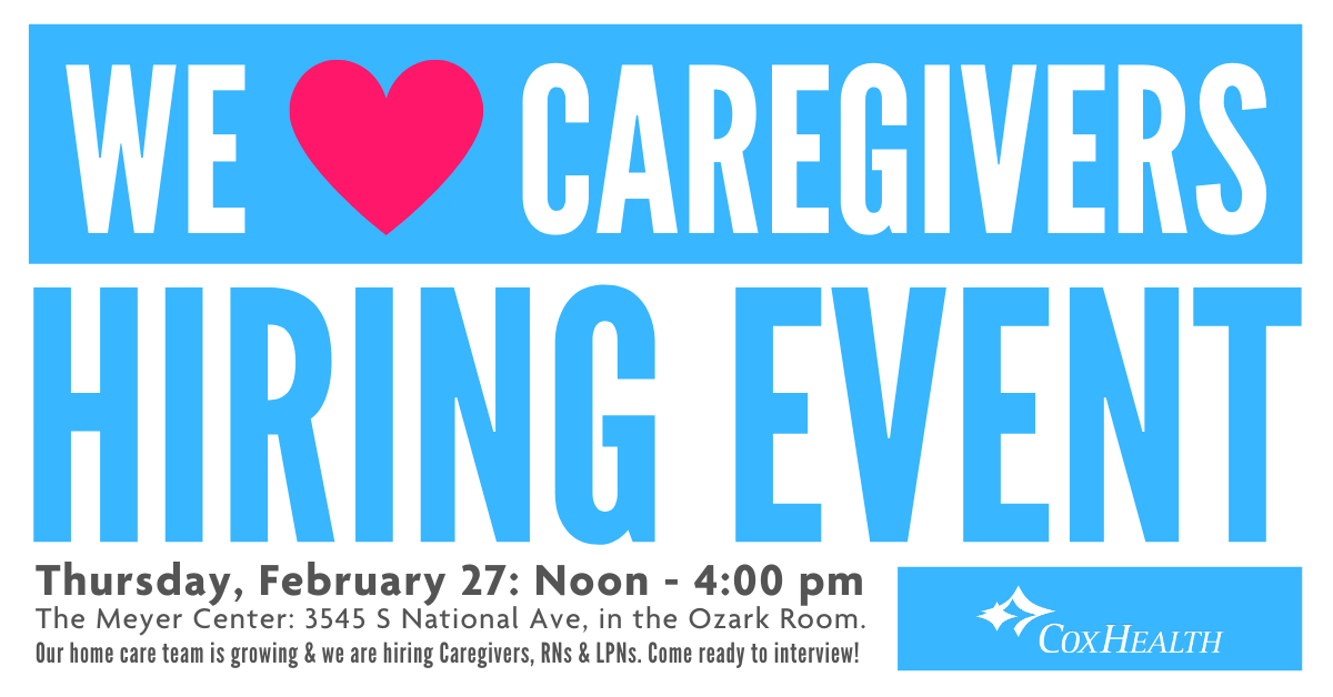 We LOVE Caregivers Hiring Event