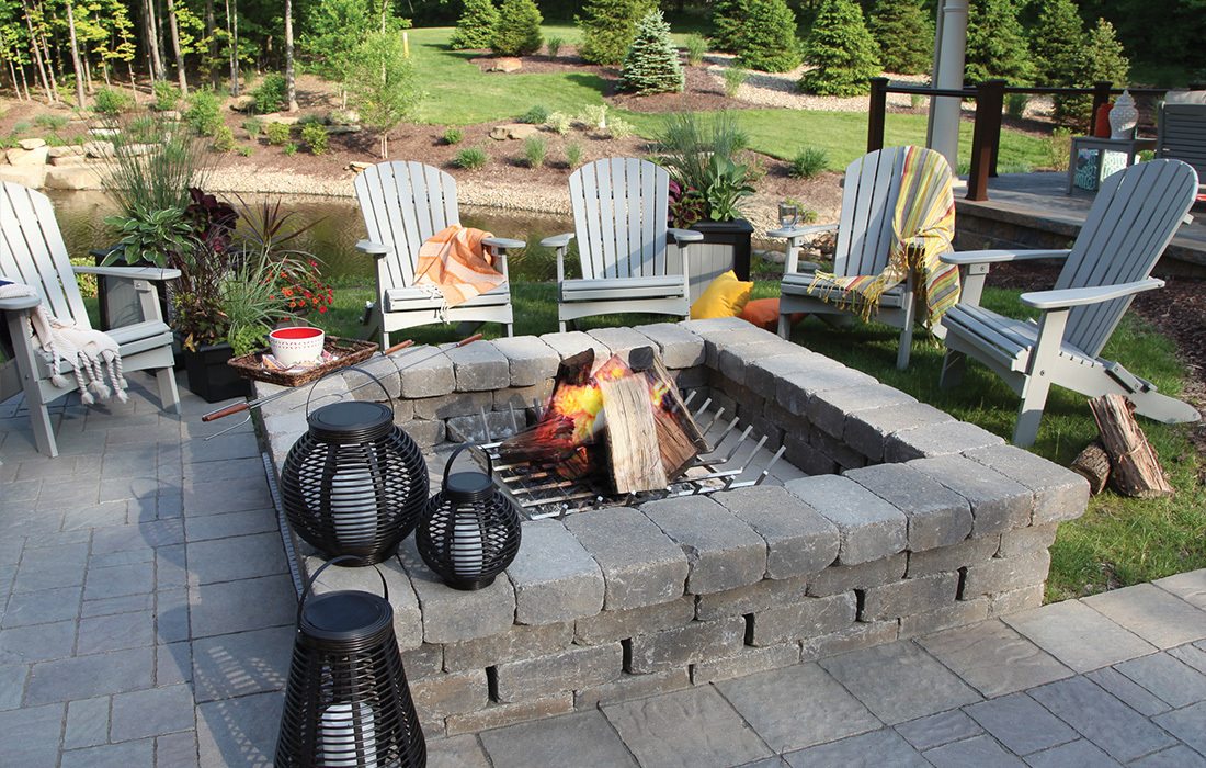 Patio area of ALSAC/St. Jude Springfield Dream Home, 2023