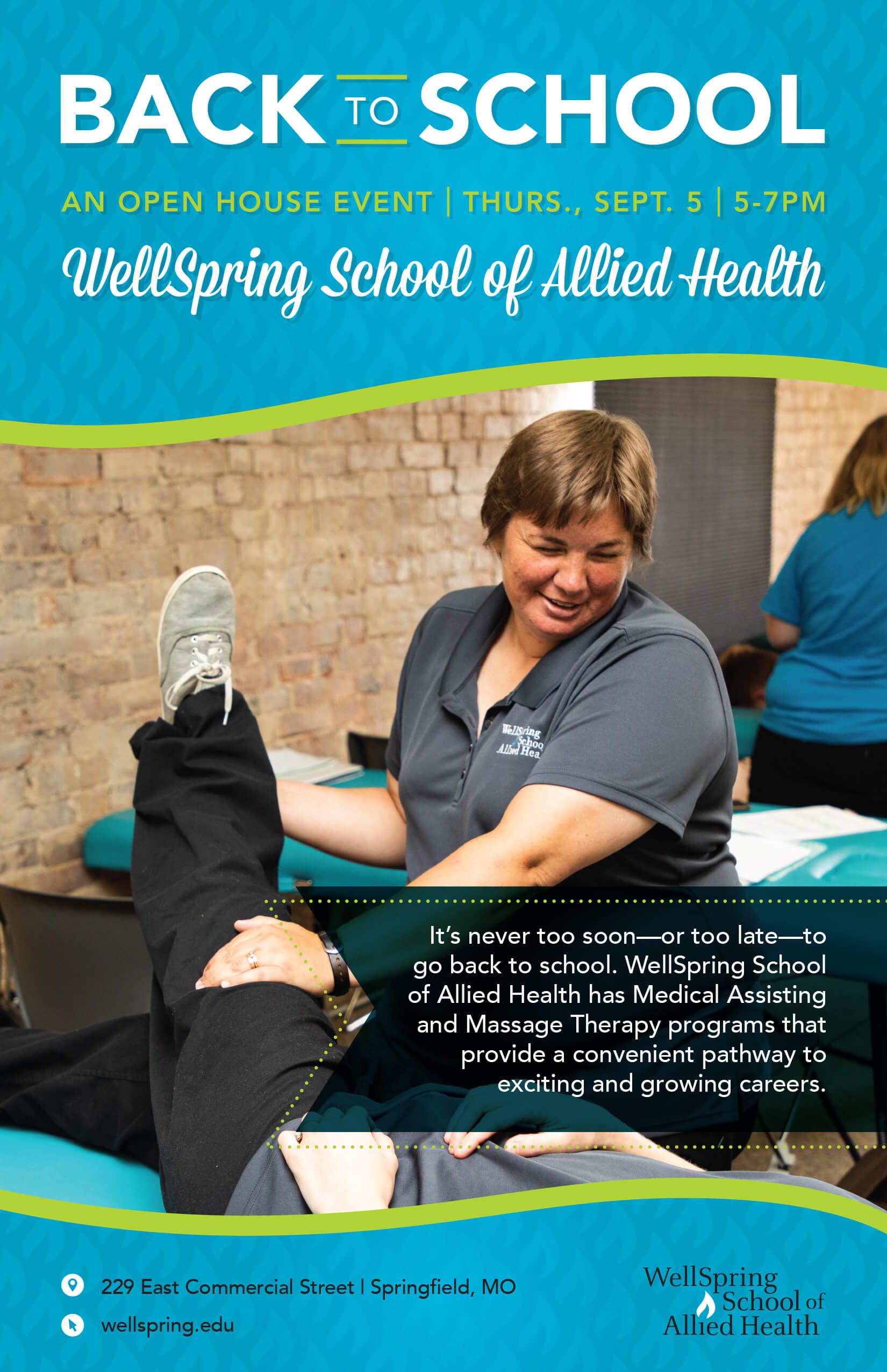 Wellspring School Of Allied Health Open House