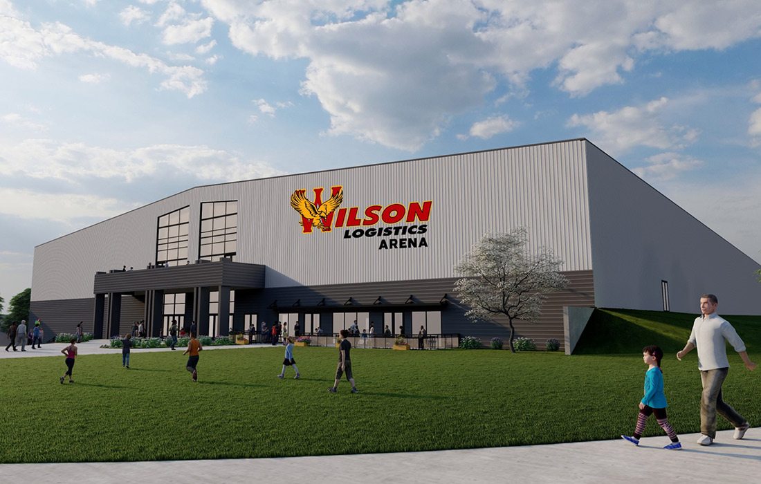 Rendering of new arena at Ozark Empire Fairgrounds in Springfield MO
