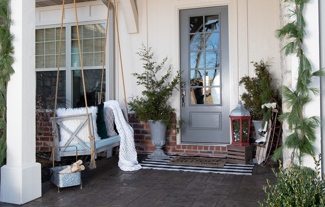 Porch designed for cold weather