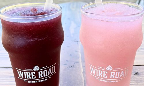 Wine slushies from Wine Road Brewing Company in Springfield, MO