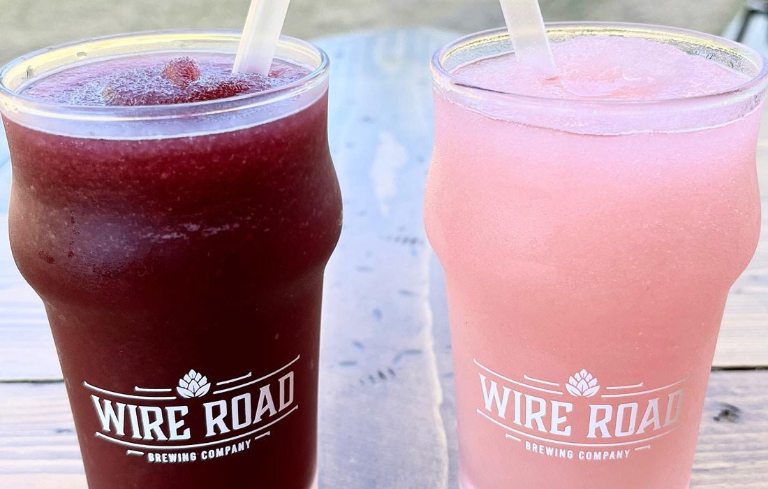 Wine slushies from Wine Road Brewing Company in Springfield, MO