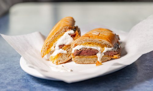 The Burnes Sandwich from Queen City Deli