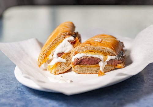 The Burnes Sandwich from Queen City Deli