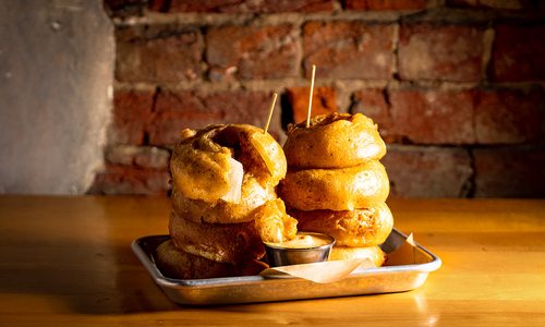 Try the Colossal Onion Rings from Civil Kitchen