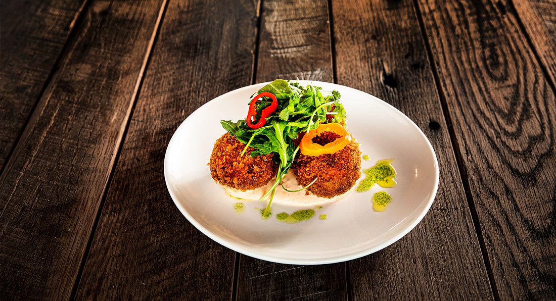 Risotto Fritters from the Ozark Mill