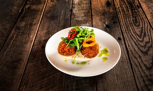 Risotto Fritters from the Ozark Mill