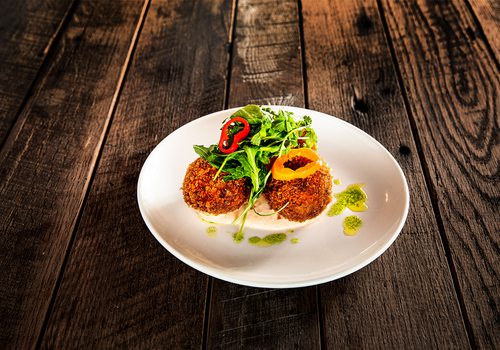 Risotto Fritters from the Ozark Mill