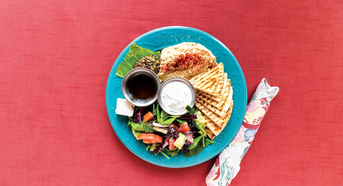 Sample the Mediterranean Platter from Tea Bar and Bites 417 Magazine