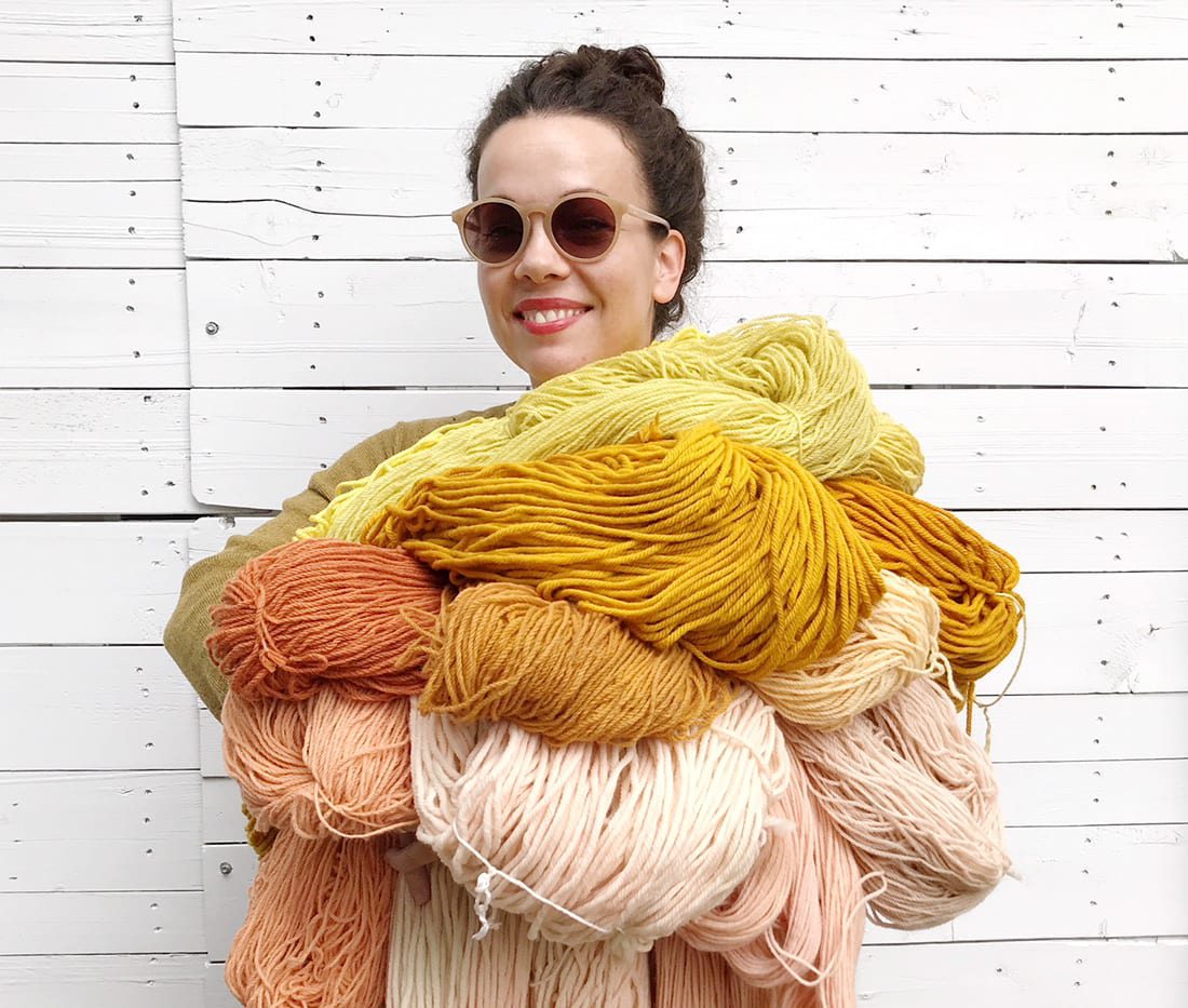 Rachel Denbow Natural Dyed Yarn