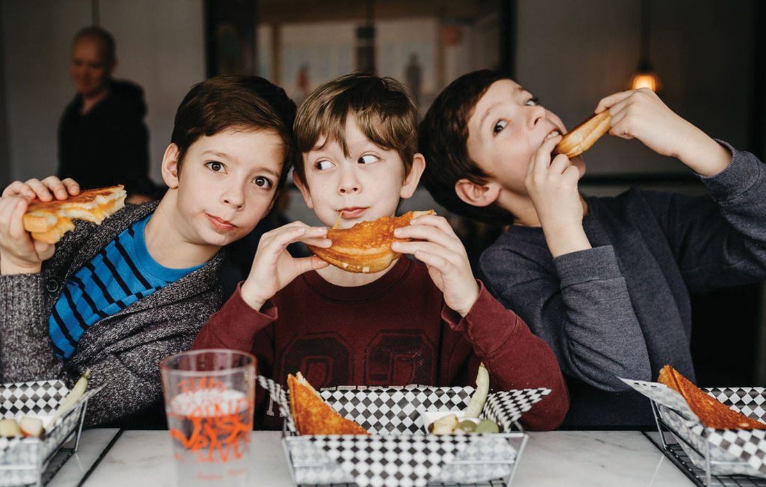 kids eating