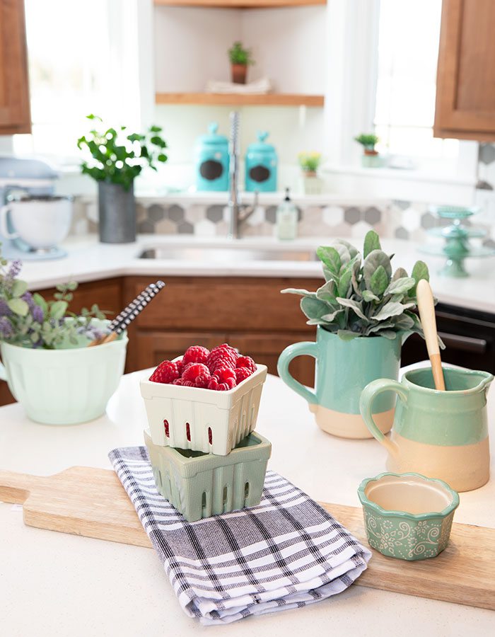 Mint in the Kitchen Area